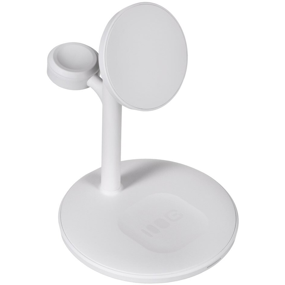 Incarcator Stand 3in1 MagSafe   15W   1x USB-C Alb