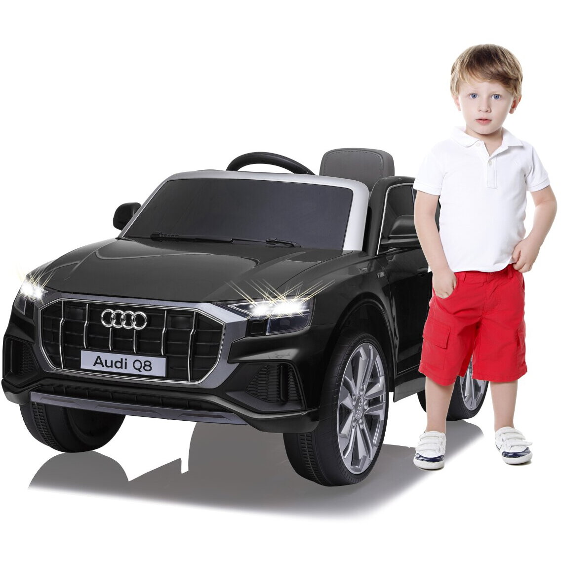 Jamara Ride-on Audi Q8 schwarz 12V                        3+