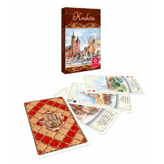 Joc cu Carti Akwarele Kraków 55 kart