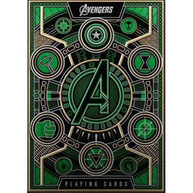 Joc cu Carti Avengers deck green