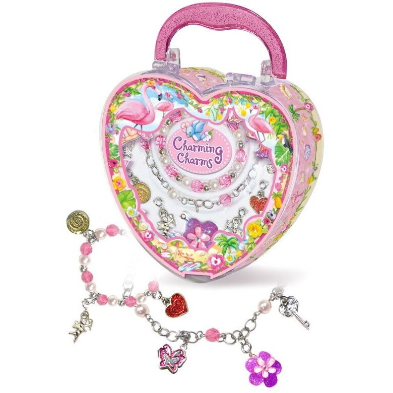 Jucarie creativa Creative set Pecoware Jewelry - Flamingo