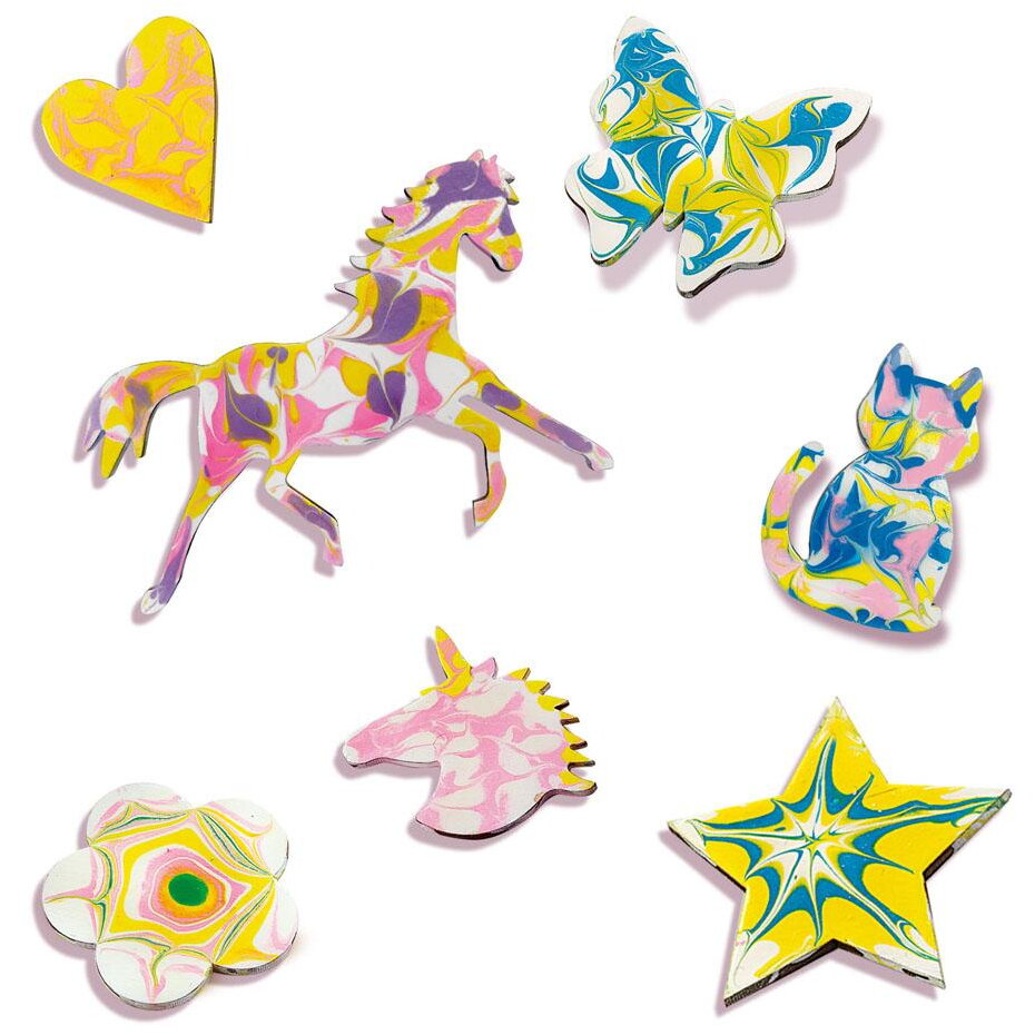 Jucarie Creativa Decoratiuni cu efect de marmura