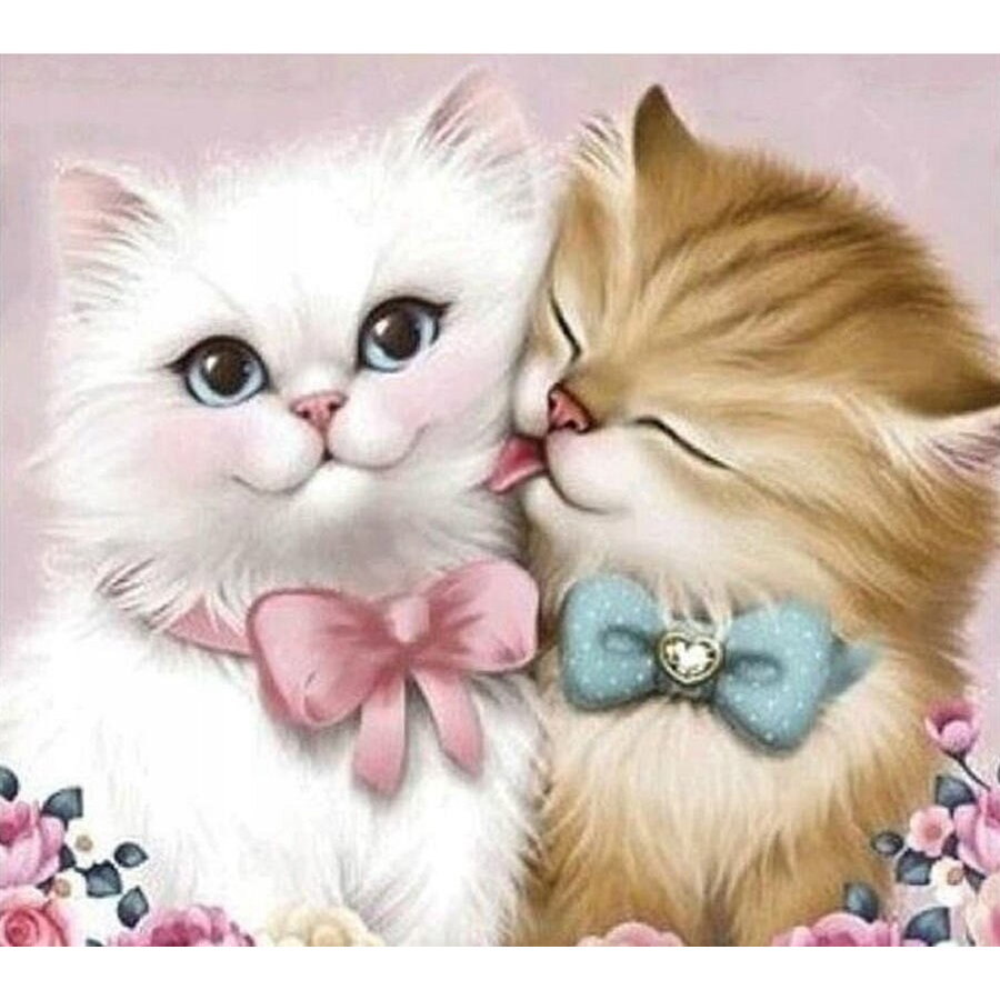 Jucarie creativa Diamond mosaic - Cats NO-1004874