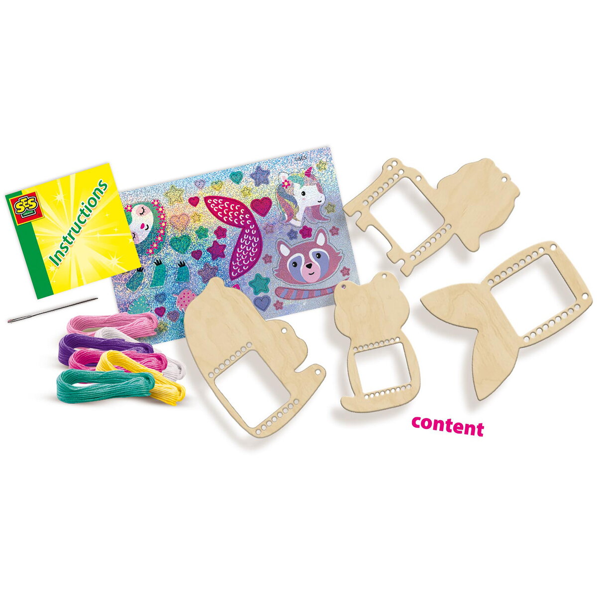 Jucarie Creativa Gherghef mini set