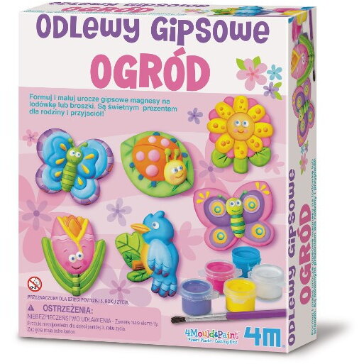 Jucarie creativa Gypsum castings - garden