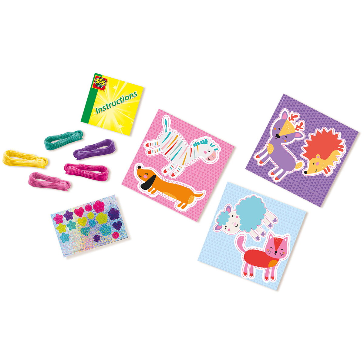 Jucarie Creativa Imbraca animale cu ata