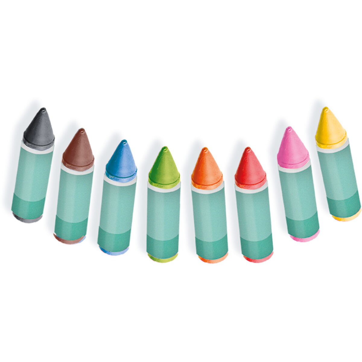 Jucarie Creativa Jucarie de baie - Creioane 8 bucati