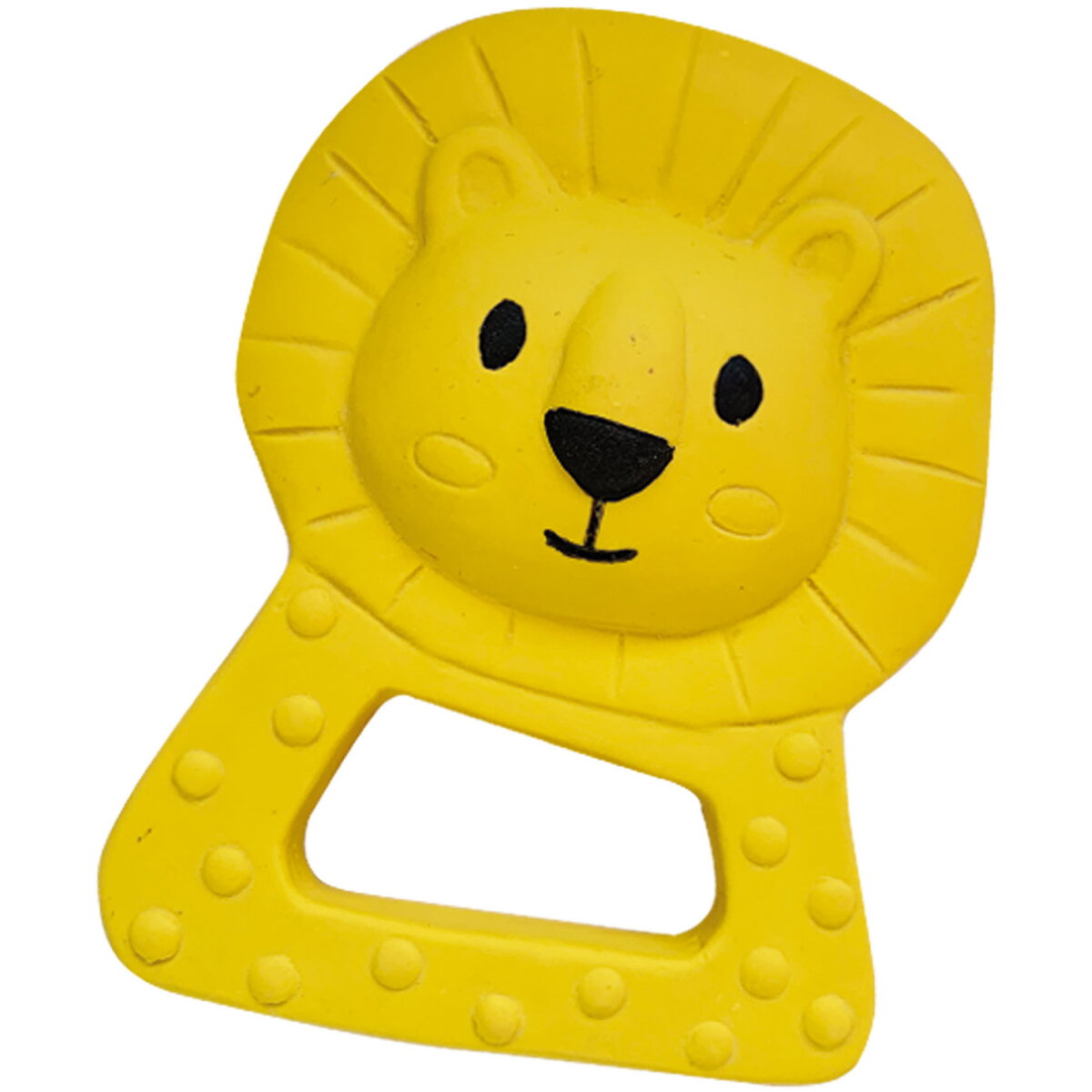 Jucarie Creativa Jucarie dentitie - Leul Lion din cauciuc  natural 100%