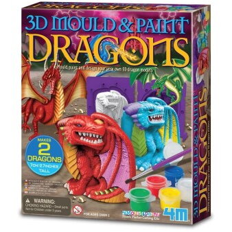 Jucarie creativa Mould & Paint - Dragon