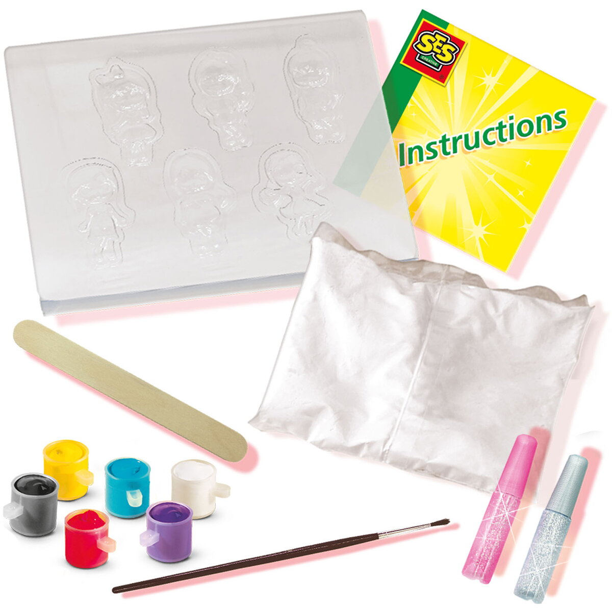 Jucarie Creativa mulaj si pictura - Fete la moda