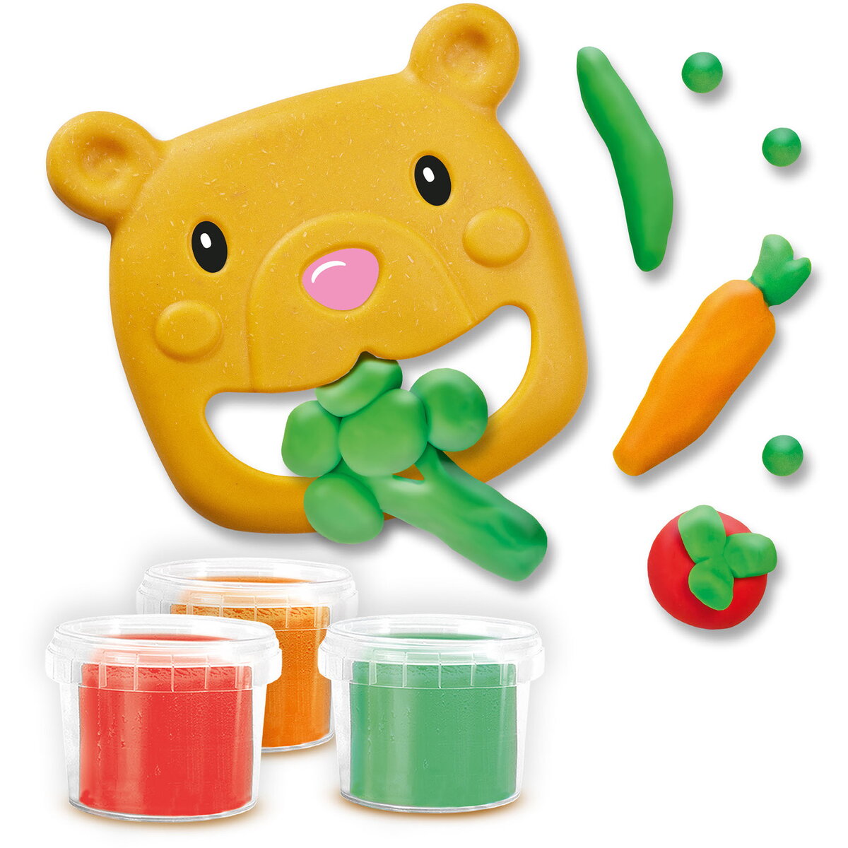 Jucarie Creativa My first - cu plastilina Hraneste Ursuletul