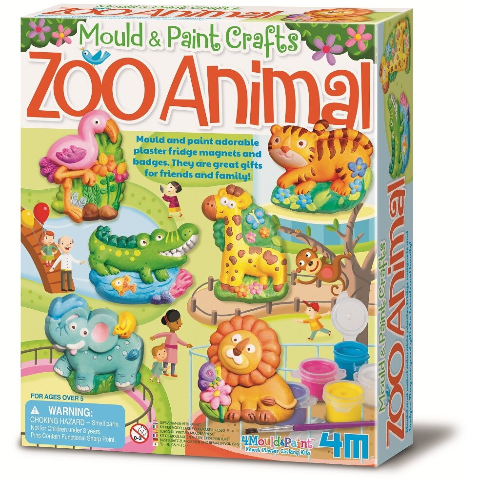 Jucarie creativa  Piese de gips - Animal zoologic