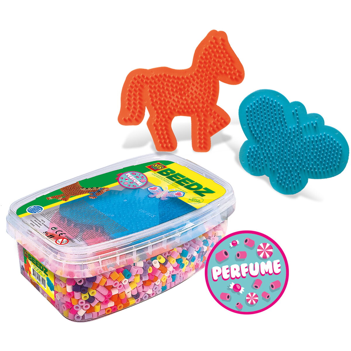 Jucarie Creativa Set margele de calcat Beedz (5000 piese)