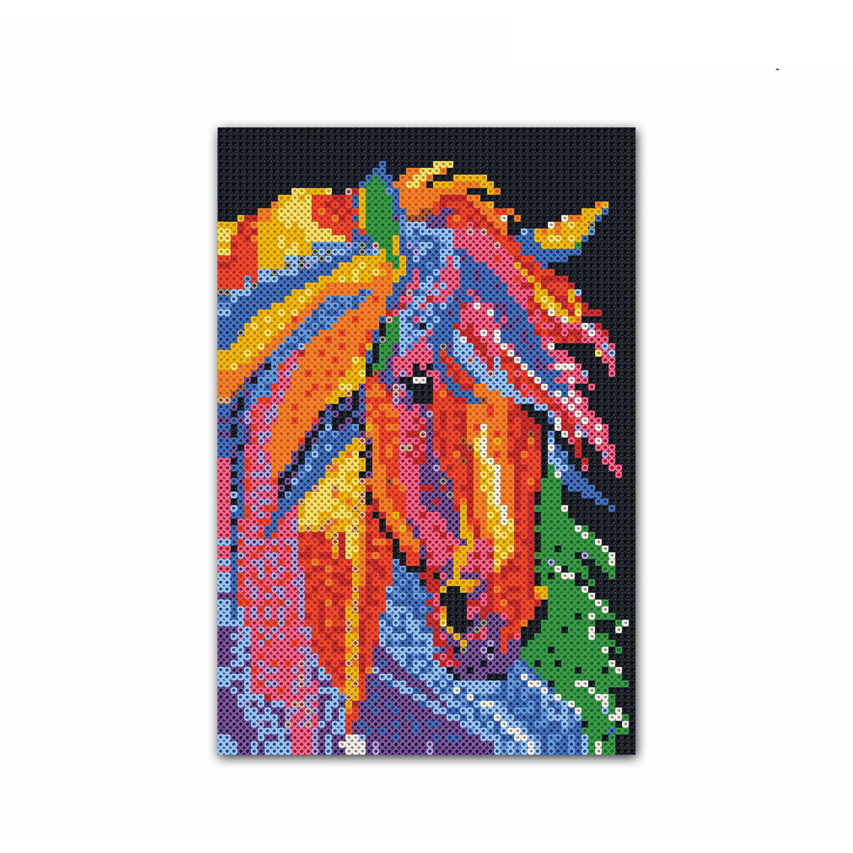 Jucarie Creativa Set margele de calcat Beedz Art - Cal fantasy