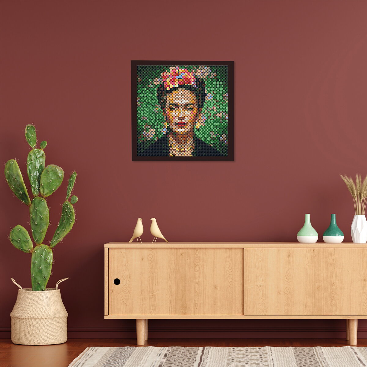 Jucarie Creativa Set margele de calcat Beedz Art - Frida Kahlo