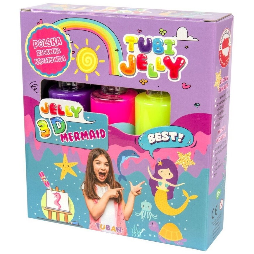 Jucarie creativa Set Tubi Jelly set 3- colors - Ariel