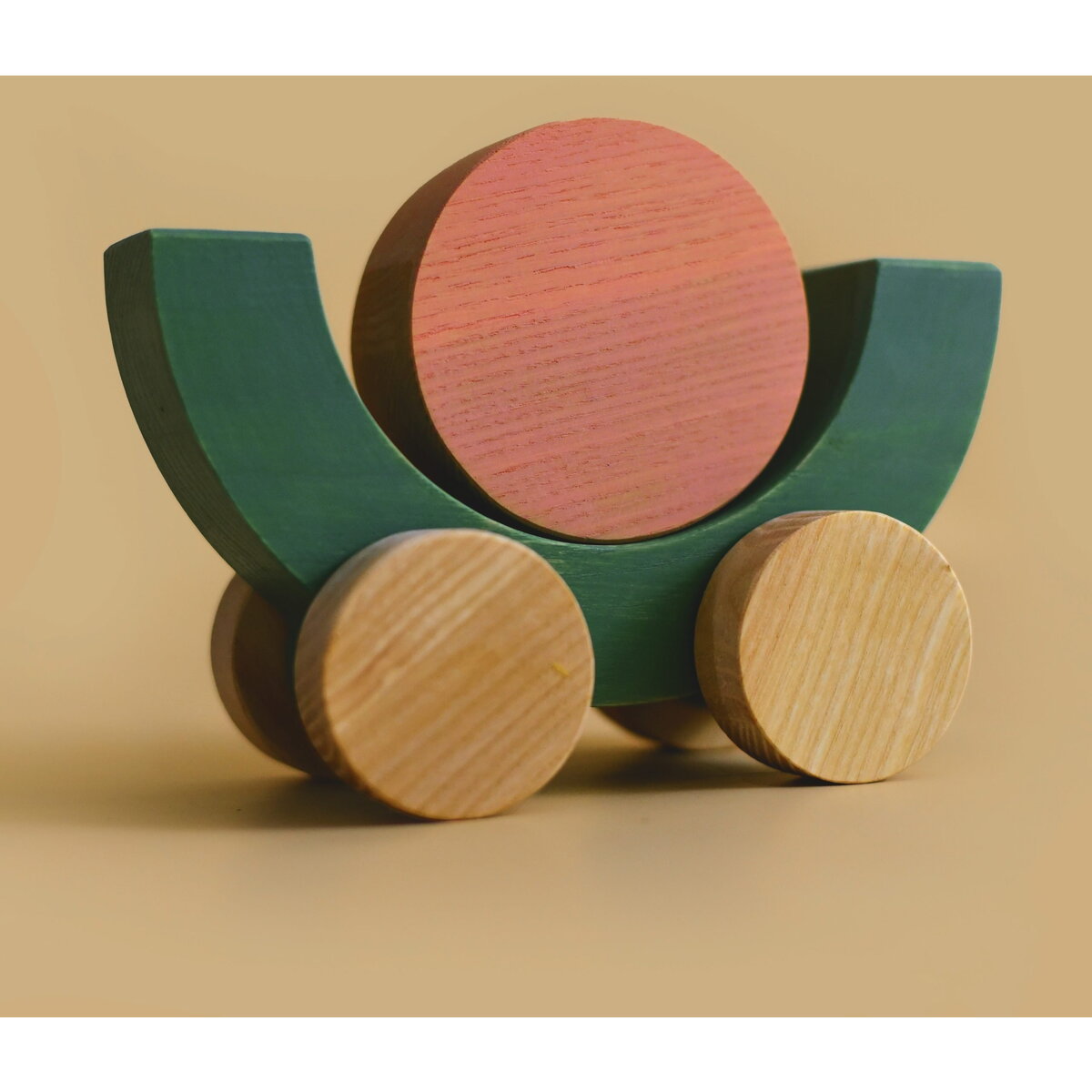 Jucarie din lemn - Masina cu cilindru