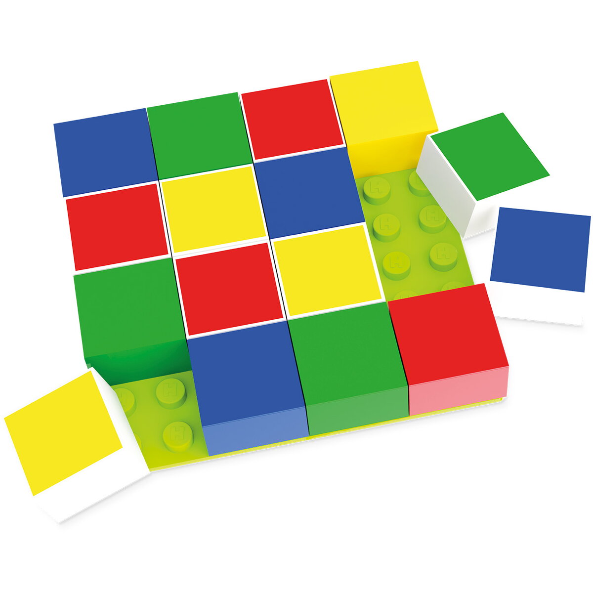 Jucarie Educationala Joc Color-Sudoku Hubelino (33 piese)