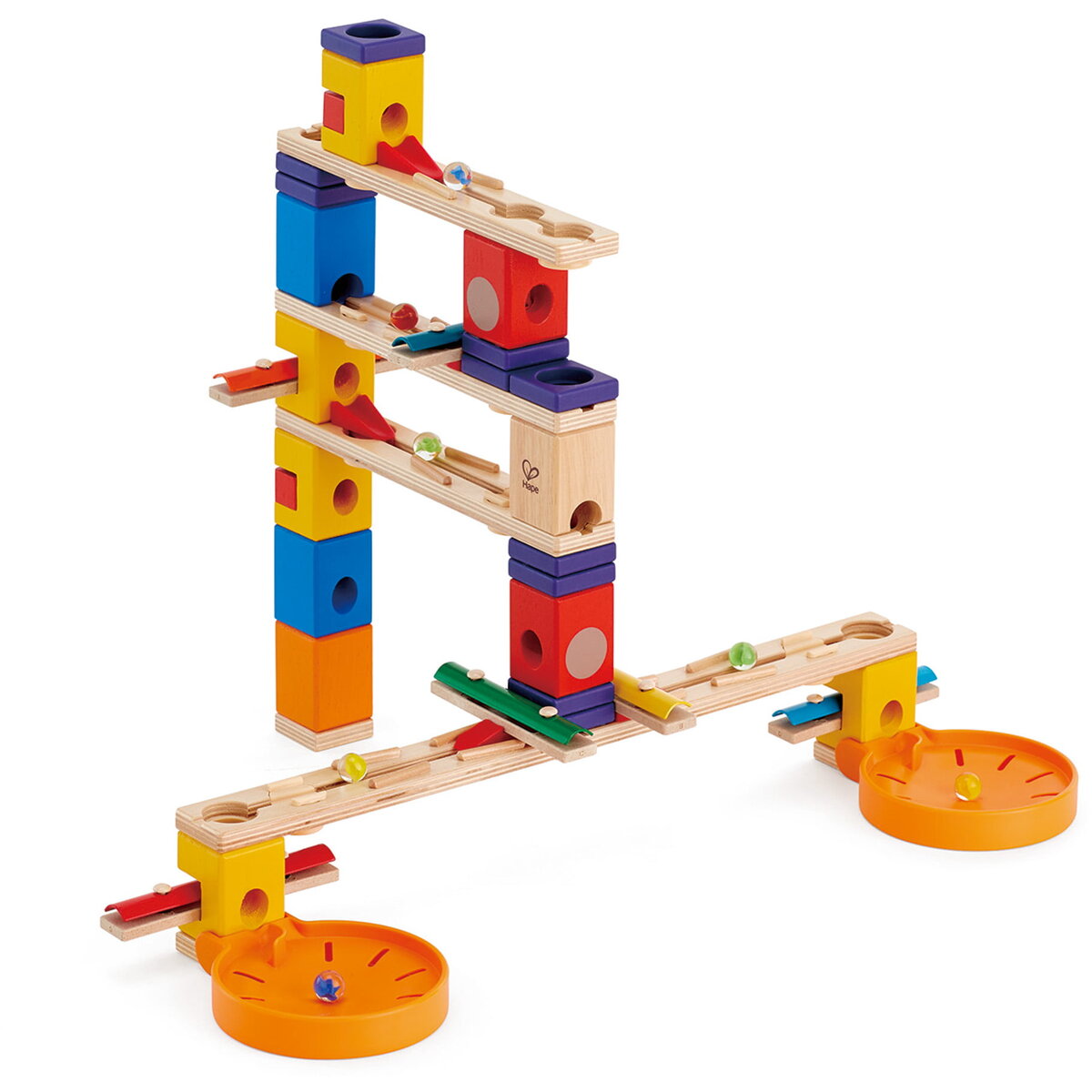 Jucarie Educationala Jucarie copii Quadrilla - circuit cu bile - Muzica in miscare (97 piese)