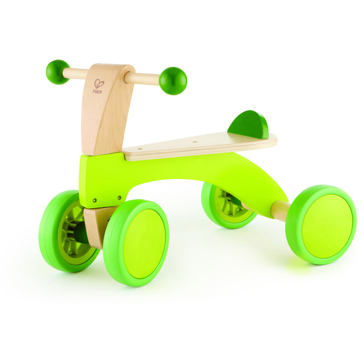 Jucarie Educationala Jucarie din lemn - Bicicleta fara pedale cu 4 roti