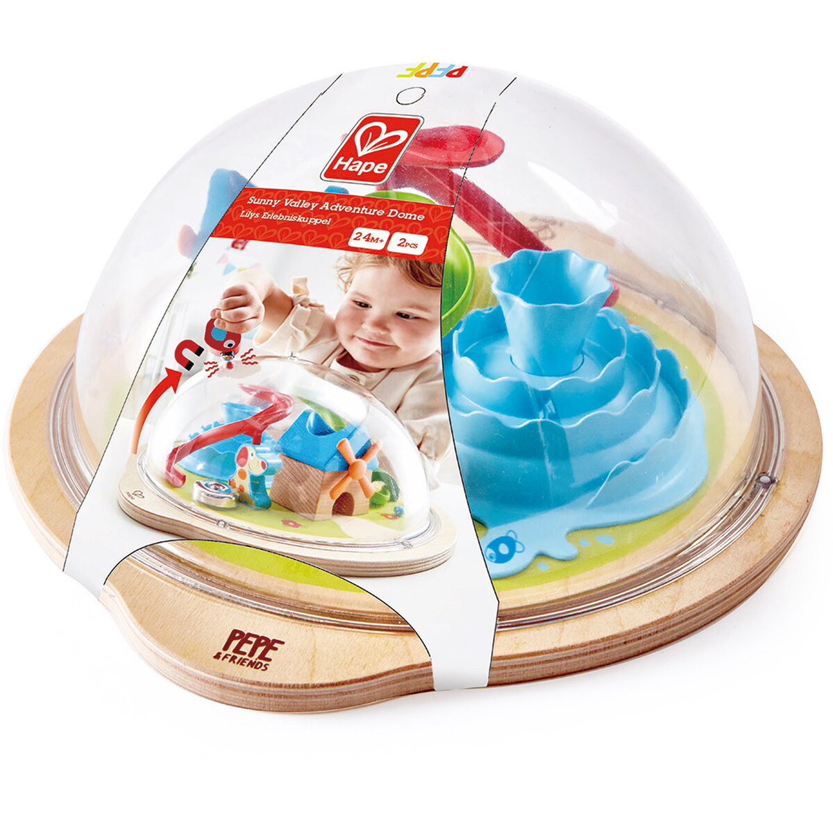 Jucarie Educationala Jucarie din lemn - Labirint magnetic 3D