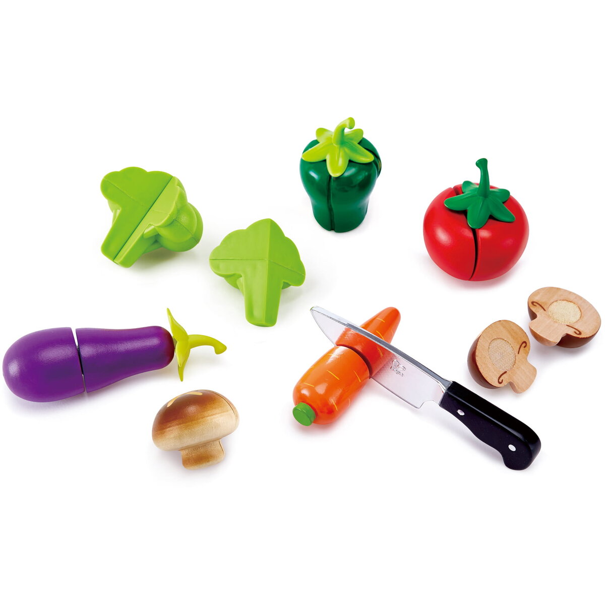 Jucarie Educationala Jucarie din lemn - Legume de taiat