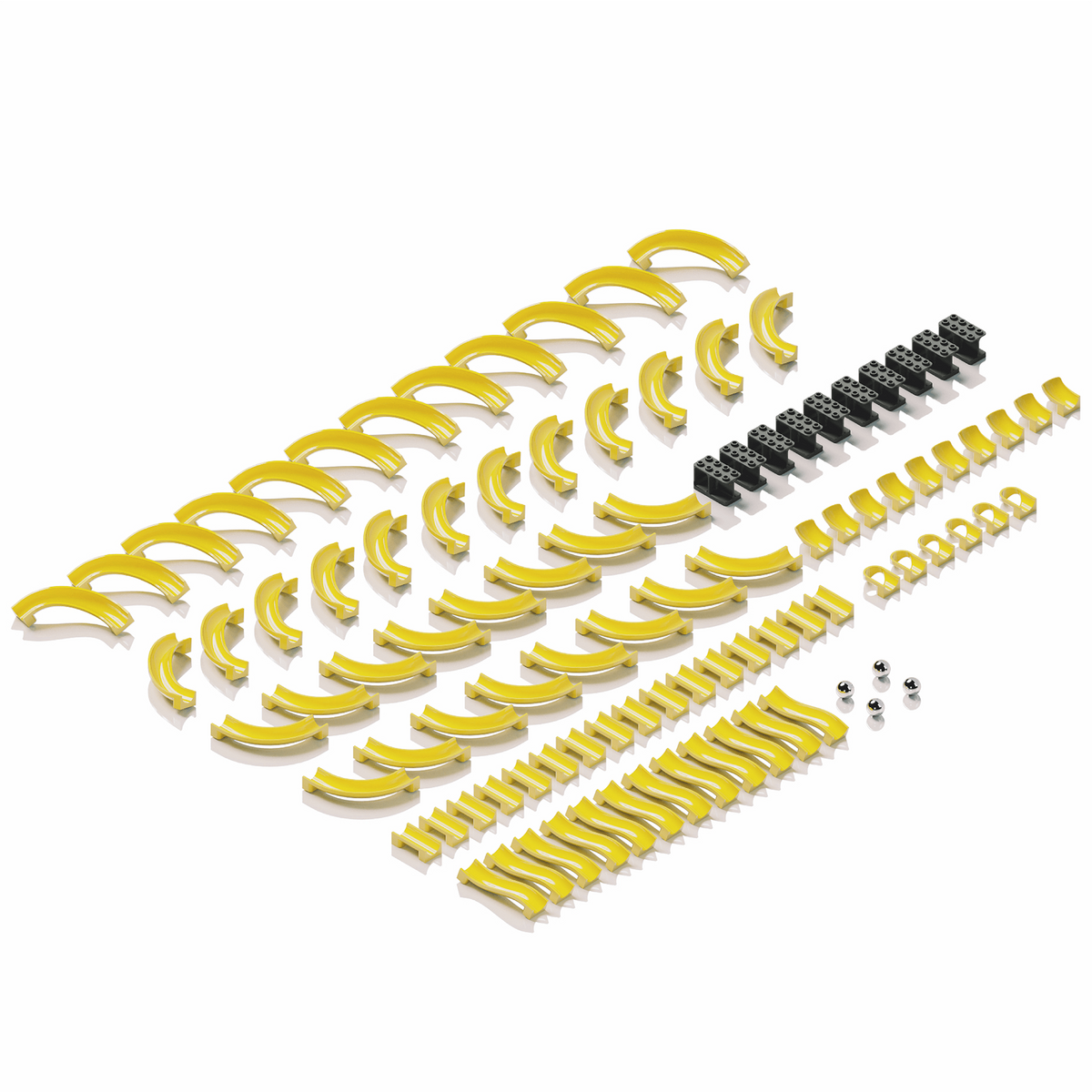 Jucarie Educationala Jucarie Piese de constructie Set M Hubelino (98 piese)