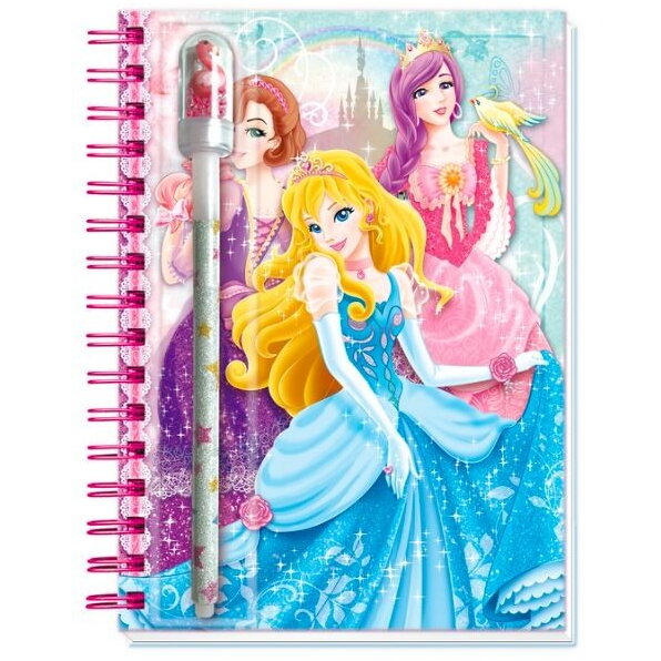 Jucarie Educationala Pecoware Jurnal cu spira - Princess