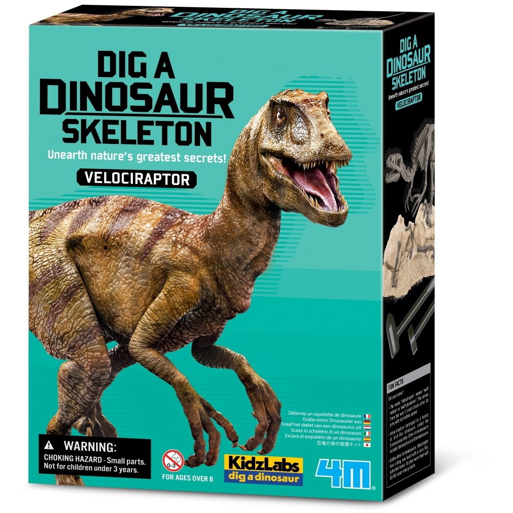 Jucarie Educationala Sapaturi - Velociraptor 13234