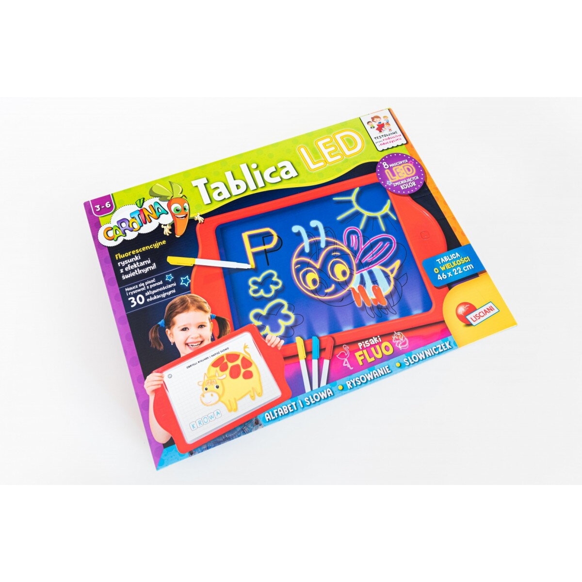 Jucarie Educationala Tabla Carotina LED 