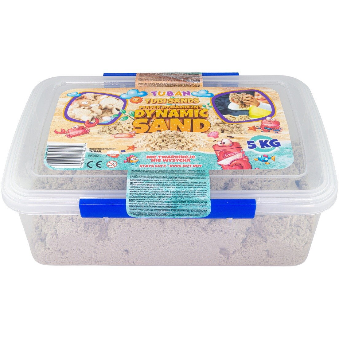 Jucarie Educativa Dynamic sand 5kg box, natural