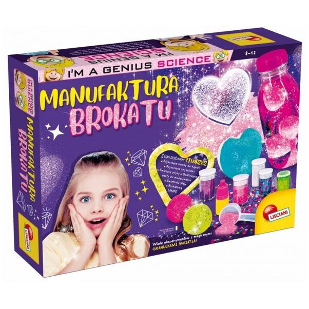 Jucarie Educativa I'M A Genius Glitter Manufactory