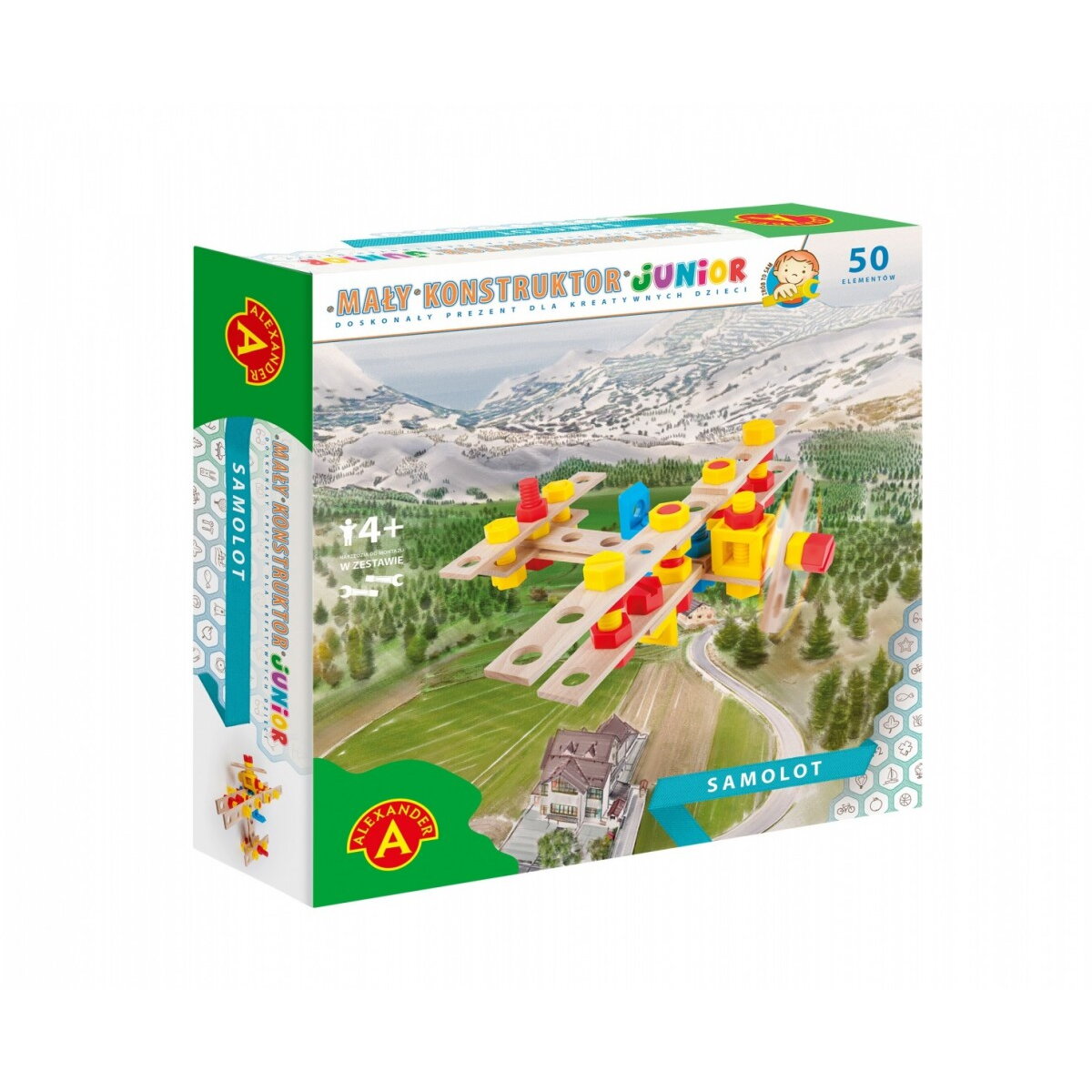 Jucarie Educativa Little Constructor Junior - Plane