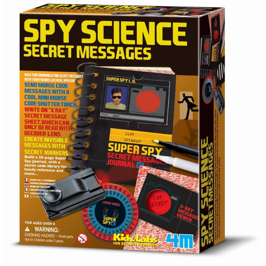 Jucarie Educativa Spy Science - Secret messages