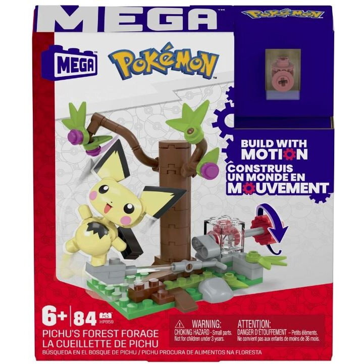 Jucarie Pokemon Pikachu&#39;s Forest Adventure construction set