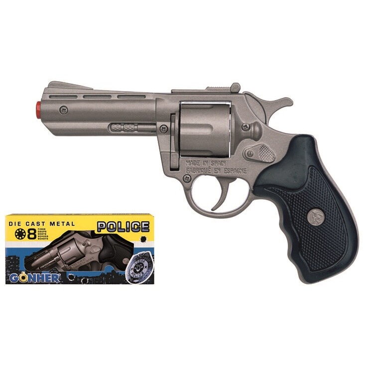 Jucarie Police revolver metal GONHER 33/0