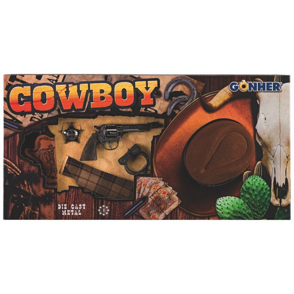 Jucarie Razboi Gonher Cowboy set with hat