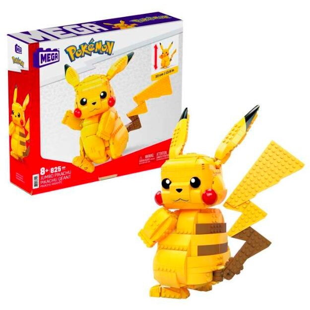 Jucarie Set de constructii Construx Pokemon Pikachu 806 elementów