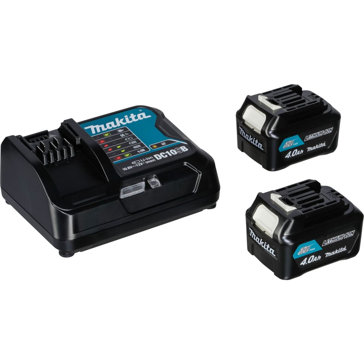 Kit Baterie + Incarcator Energy Kit 197641-2 2x BL1041B + DC10SB