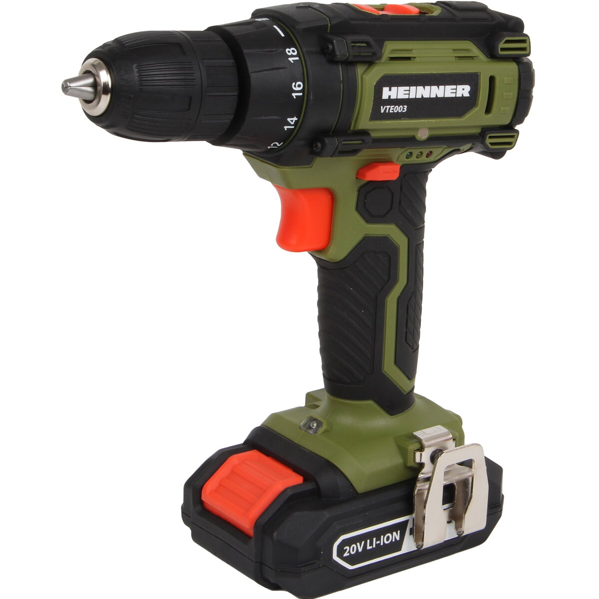 Masina de Gaurit si Insurubat Pe Acumulator 20V LI-ION + AC 1500rpm 20V 30Nm 18+1 Trepte Tensiune Acumulator Incarcator