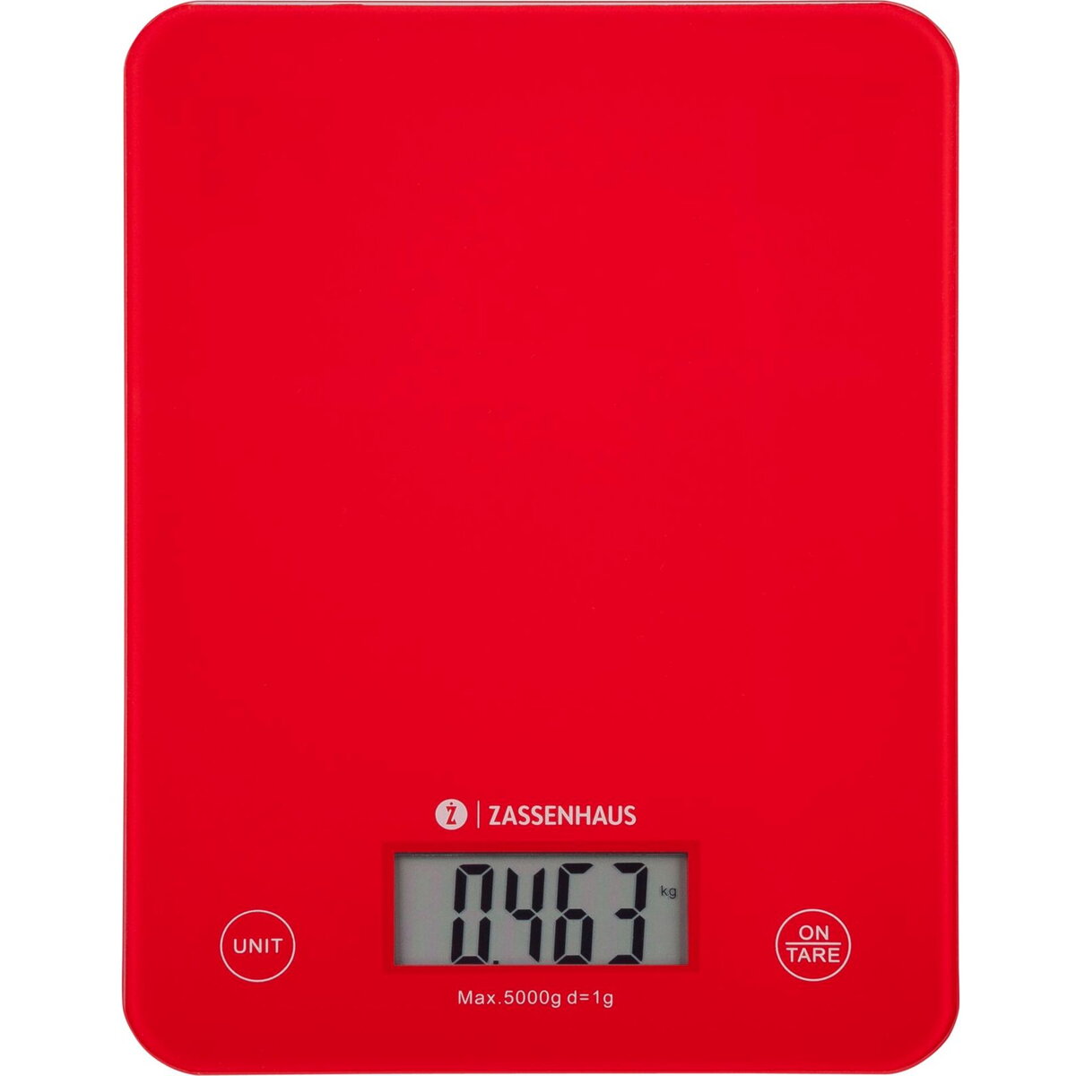 Kitchen Digital Balance Cool red