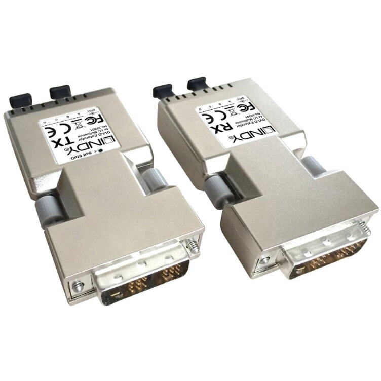 KVM Extender DVI-D Single Link LWL/Fibre Optic 500m