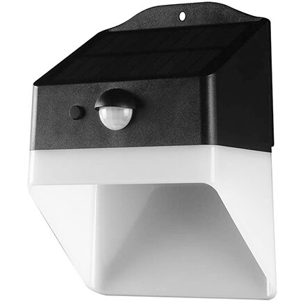 LAMPA EXTERIOARA 2W 4000K INCARCARE SOLARA - ALB/NEGRU