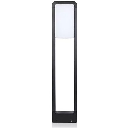 LAMPA ILUMINAT GRADINA 10W IP65 6400K ALB RECE - NEGRU