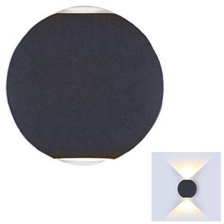 LAMPA LED 6W 4000K ALB NEUTRU - NEGRU