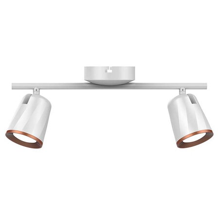 LAMPA LED MONTAJ PERETE 2X6W 4000K ALB NEUTRU - ALB