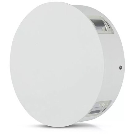 LAMPA LED MONTAJ PERETE 4W IP65 3000K ALB CALD