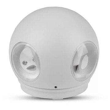 LAMPA LED PERETE 4W IP65 3000K ALB CALD