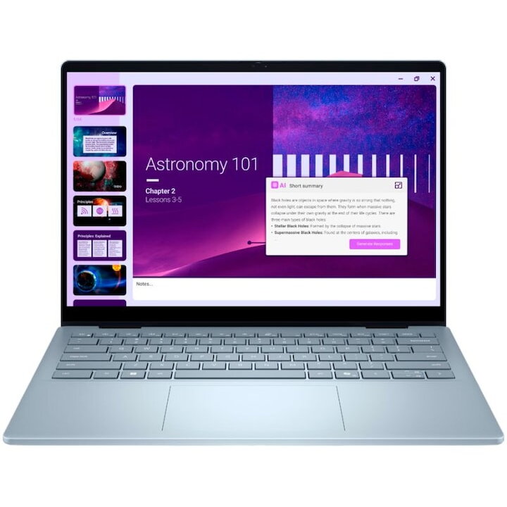 Laptop 2-in-1 14 Plus DB04250 Intel Core Ultra 9 288V 14inch Touch RAM 32GB SSD 1TB Intel Arc Graphics 140V Windows 11 Pro Ice Blue