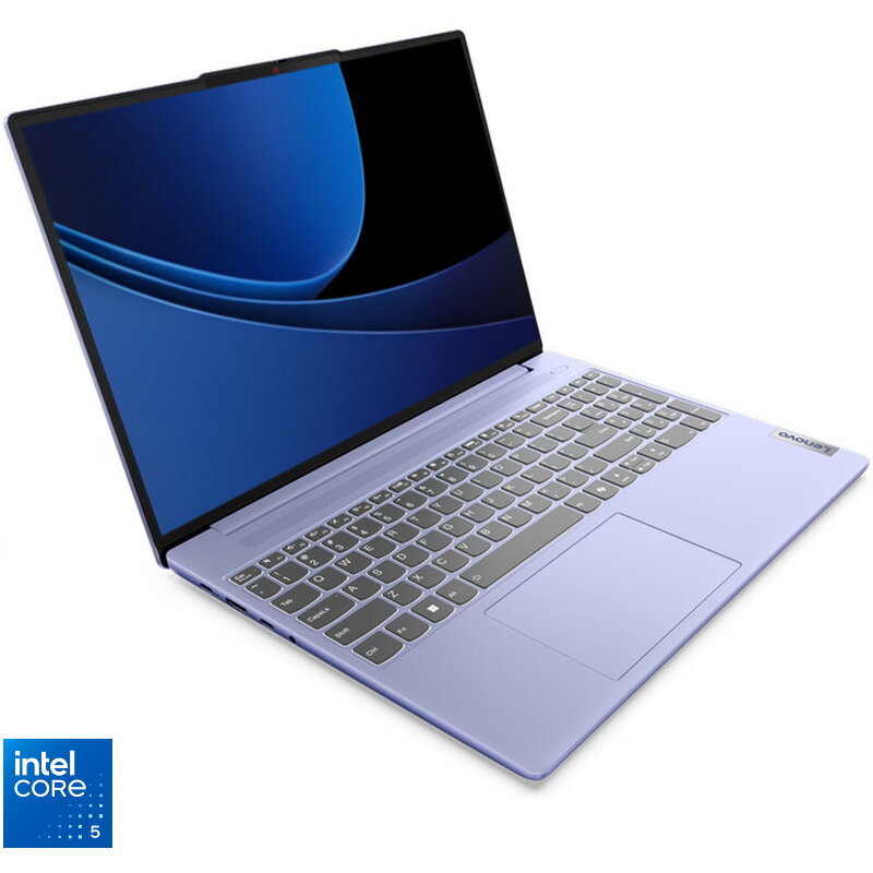 Laptop 15.3'' IdeaPad Slim 5 15IRH9R, WUXGA IPS, Procesor Intel Core 5 210H (12M Cache, up to 4.80 GHz), 16GB LPDDR5X, 1TB SSD, Intel Graphics, No OS, Violet